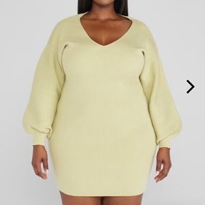 BNWT Fashion to Figure sweater dress 0X